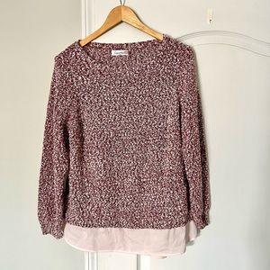 Calvin Klein | long sleeve sweater - L